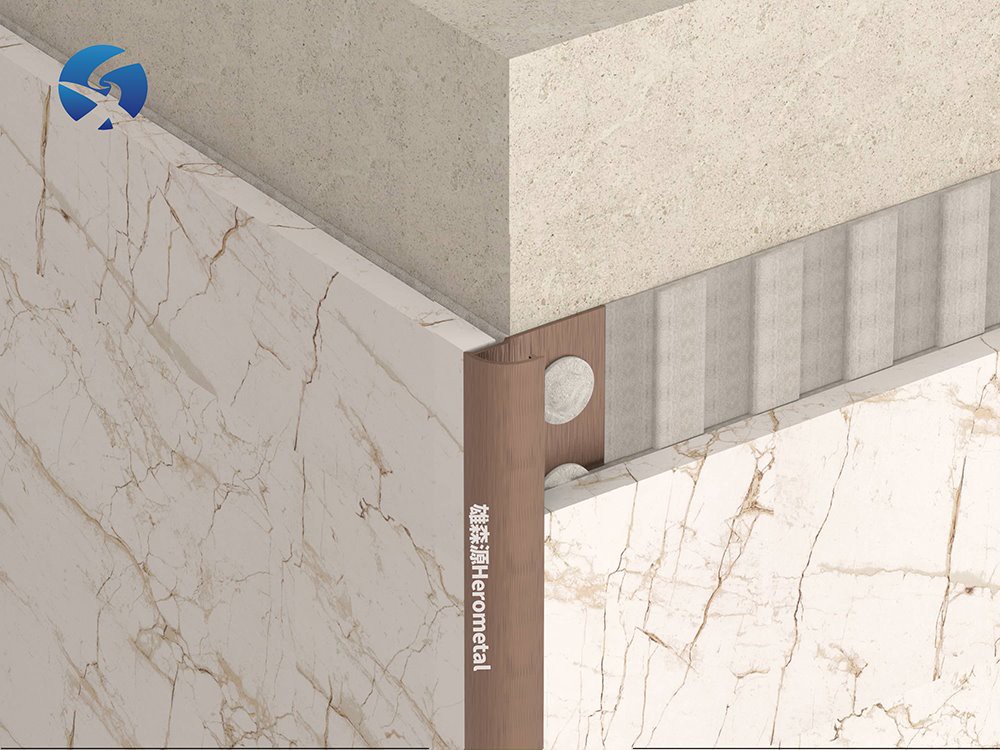 Round Brass Corner Trim (2)