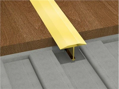 Hliníkový profil na dlaždice v tvare T