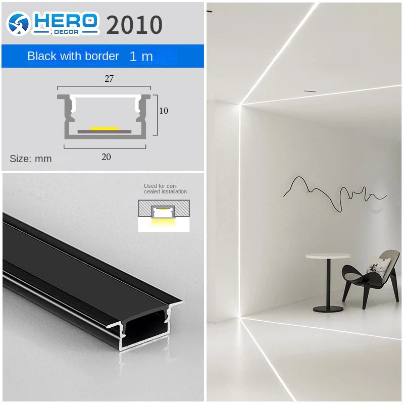 plaster in led profile oem Supplier plaster in led profile oem Supplier